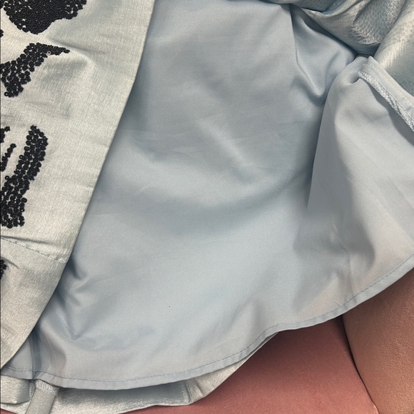 Blue beaded dress - Picture 10 of 14